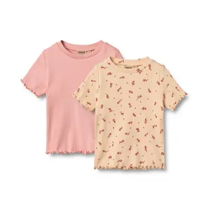 2 Rib T-Shirts S/S Alicia