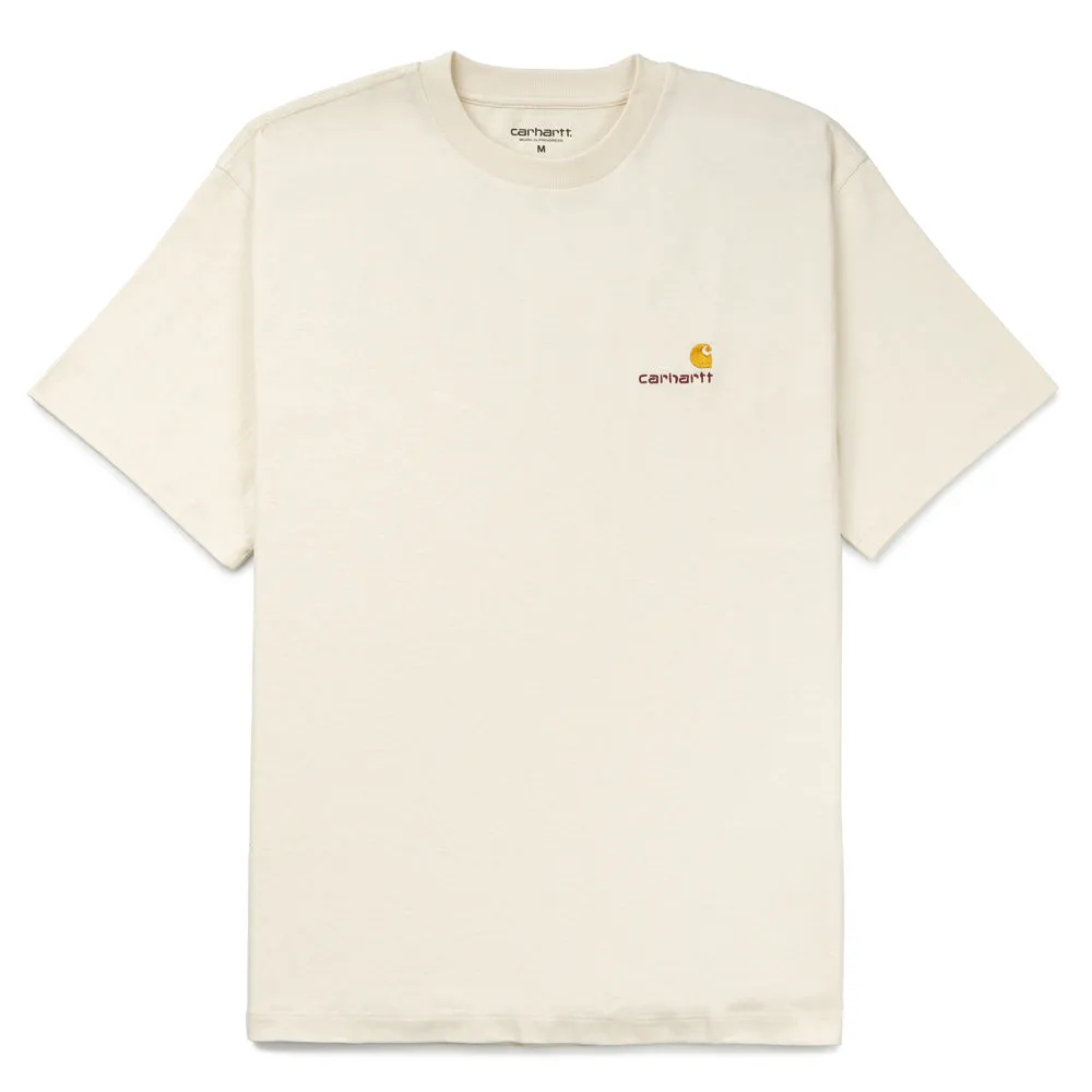 American Script Tee | Natural