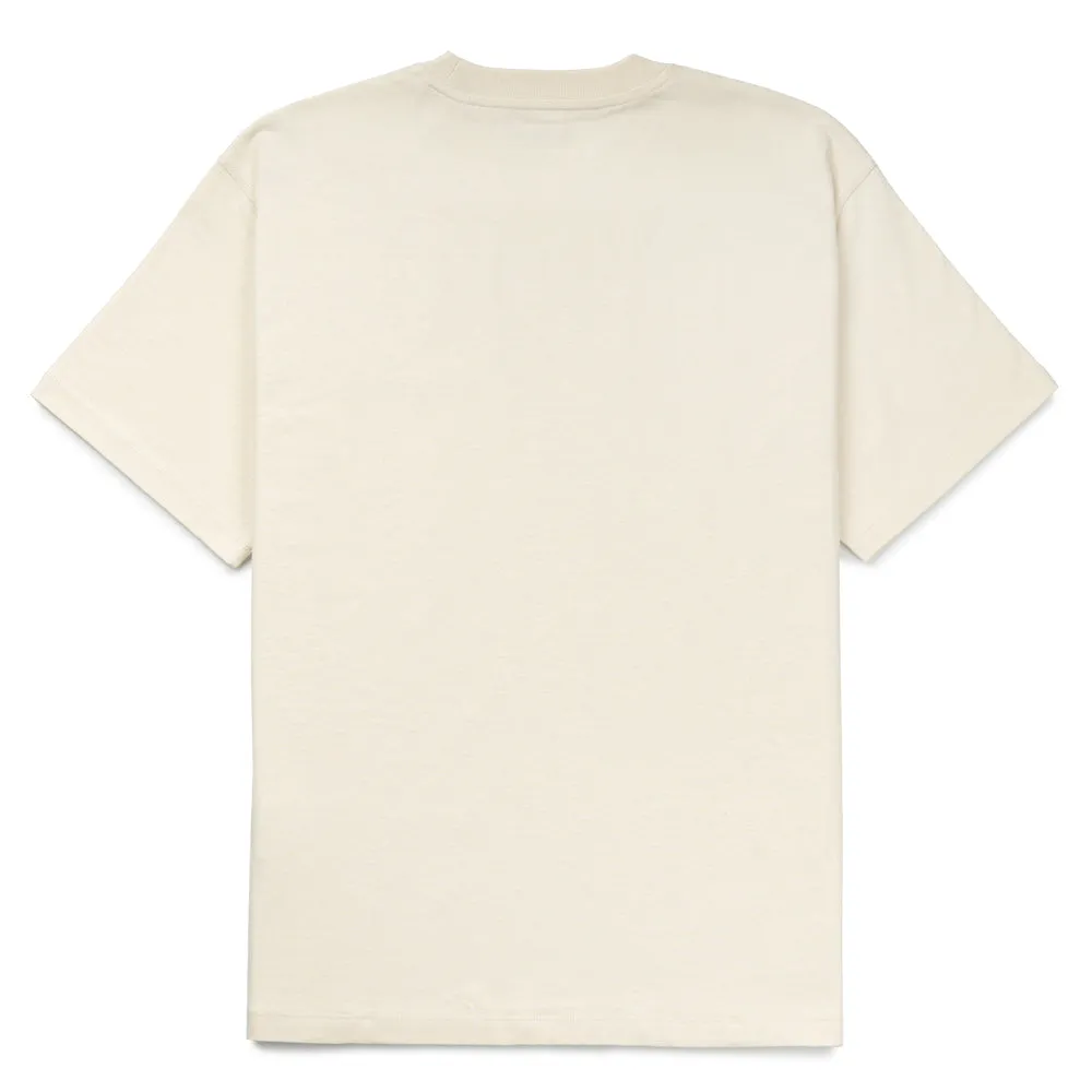 American Script Tee | Natural