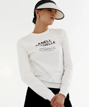 Anell Golf  Graphic Light T-shirt - Ivory