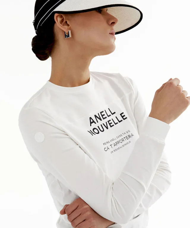 Anell Golf  Graphic Light T-shirt - Ivory