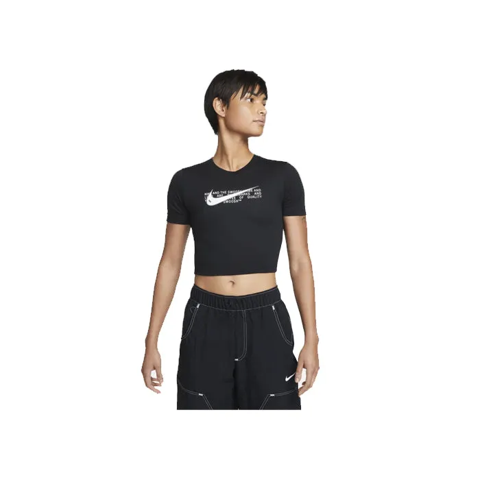 AS W NSW TEE SLIM CRP SWOOSH
