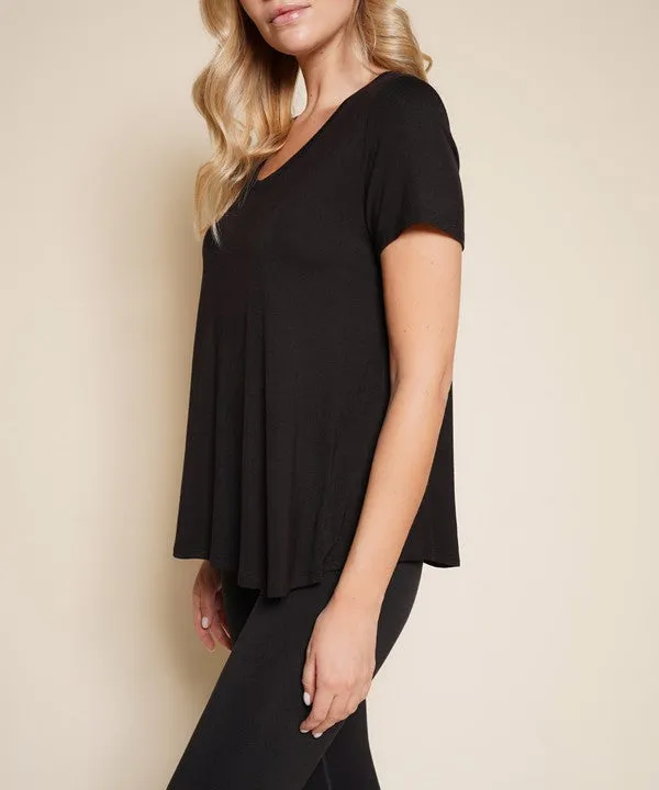 BAMBOO classic v-neck tee