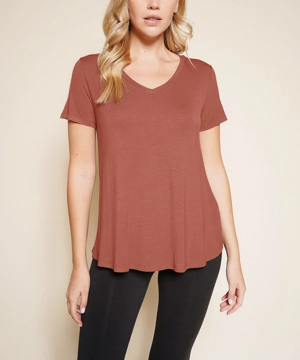 BAMBOO classic v-neck tee