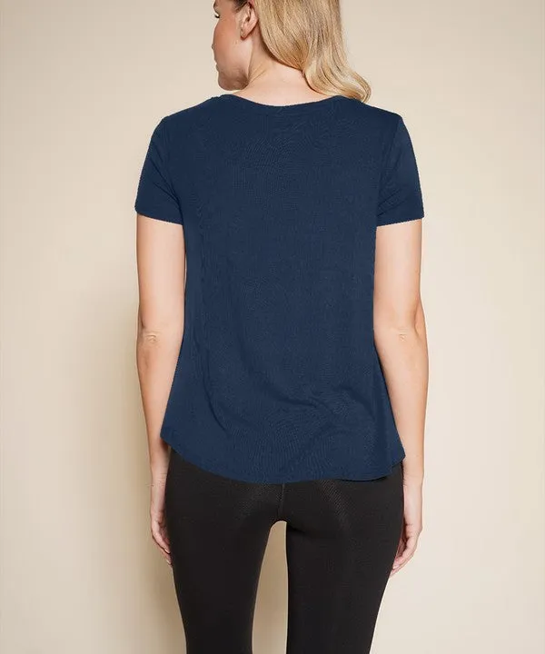 BAMBOO classic v-neck tee