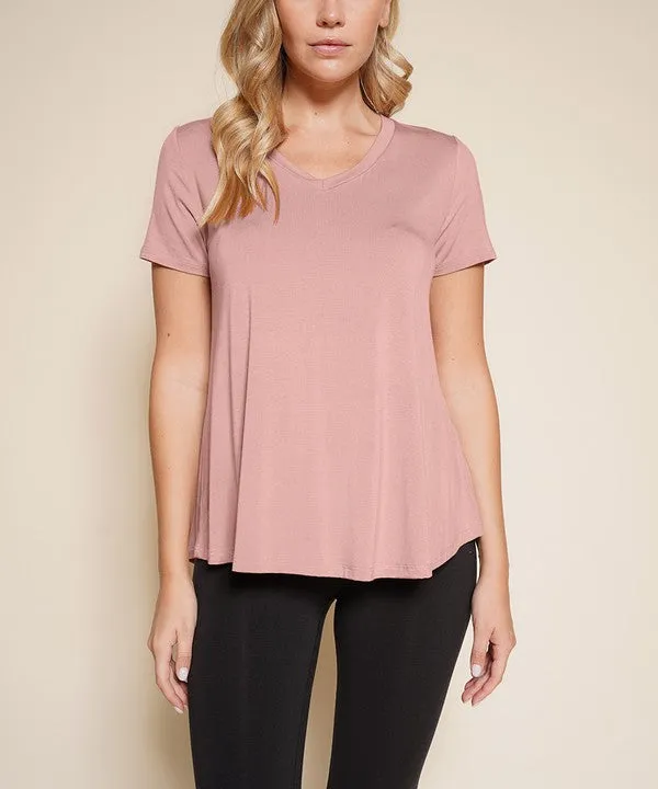 BAMBOO classic v-neck tee
