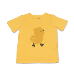 Bamboo Short Sleeve Graphic Tee (Banana Cream)