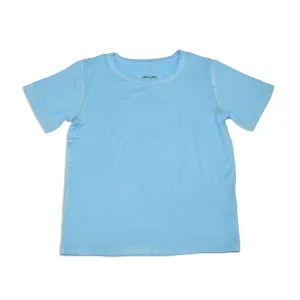 Bamboo Short Sleeve Layering Tee (Bluebonnet)