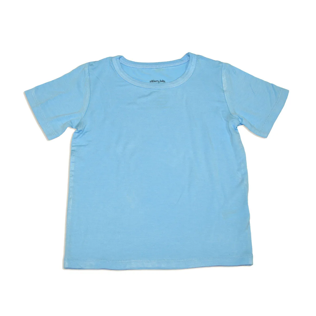 Bamboo Short Sleeve Layering Tee (Bluebonnet)