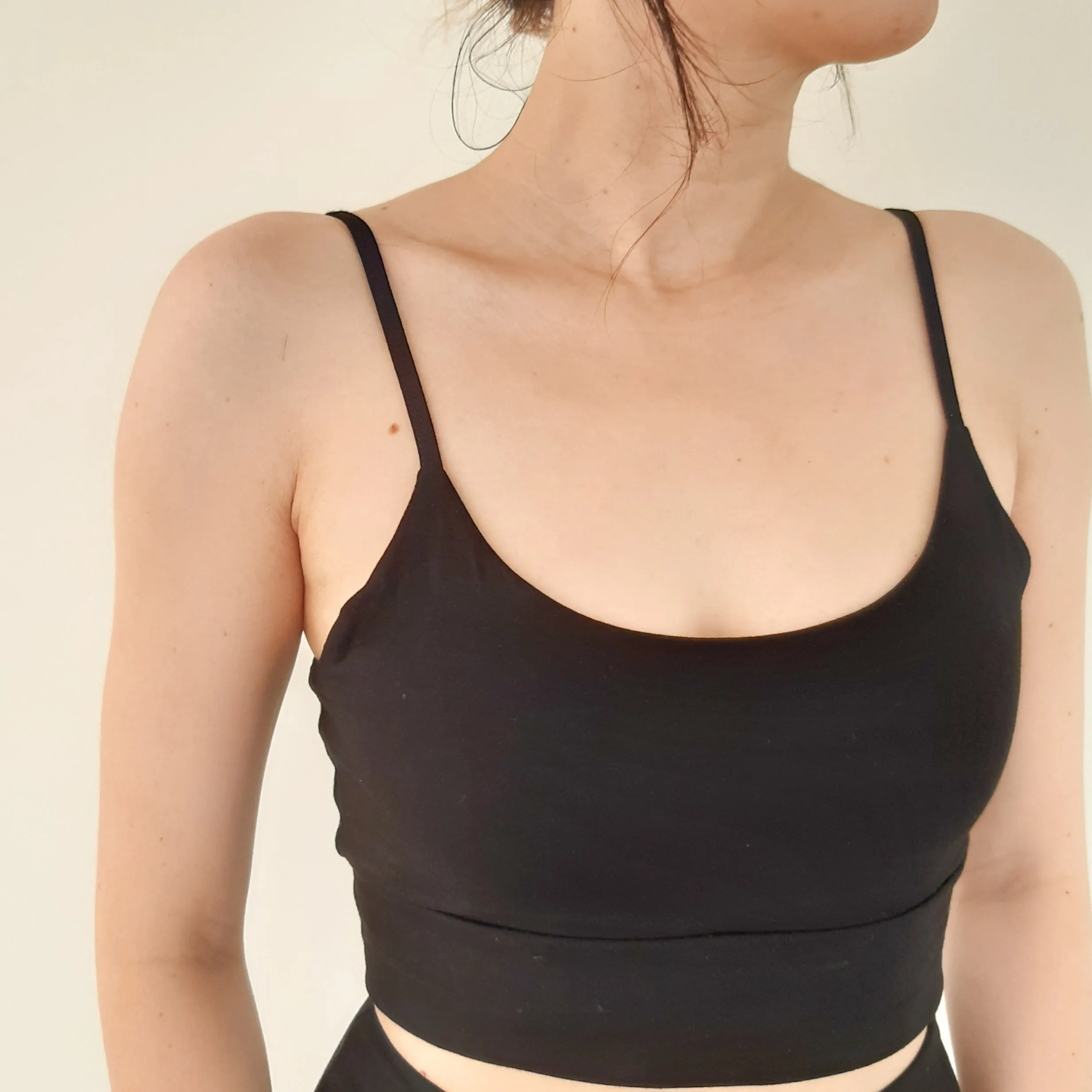 Bamboo Yoga Bra / Black