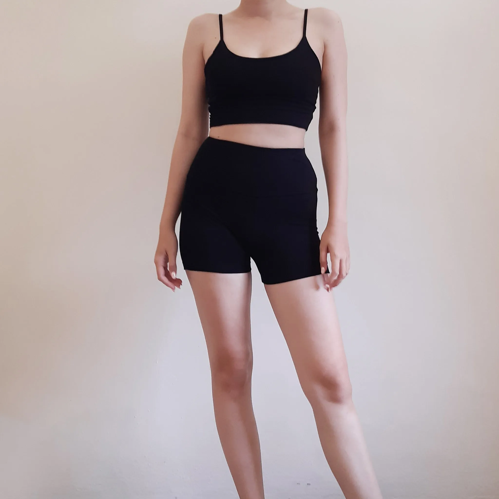 Bamboo Yoga Bra / Black