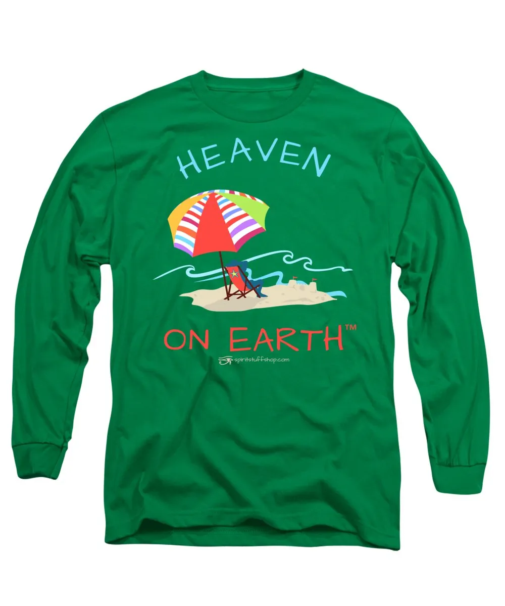 Beach Time Heaven On Earth - Long Sleeve T-Shirt