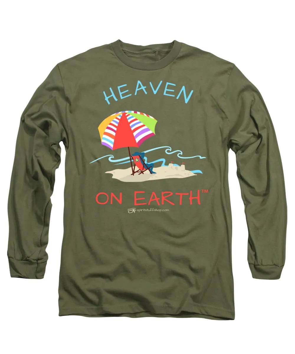 Beach Time Heaven On Earth - Long Sleeve T-Shirt
