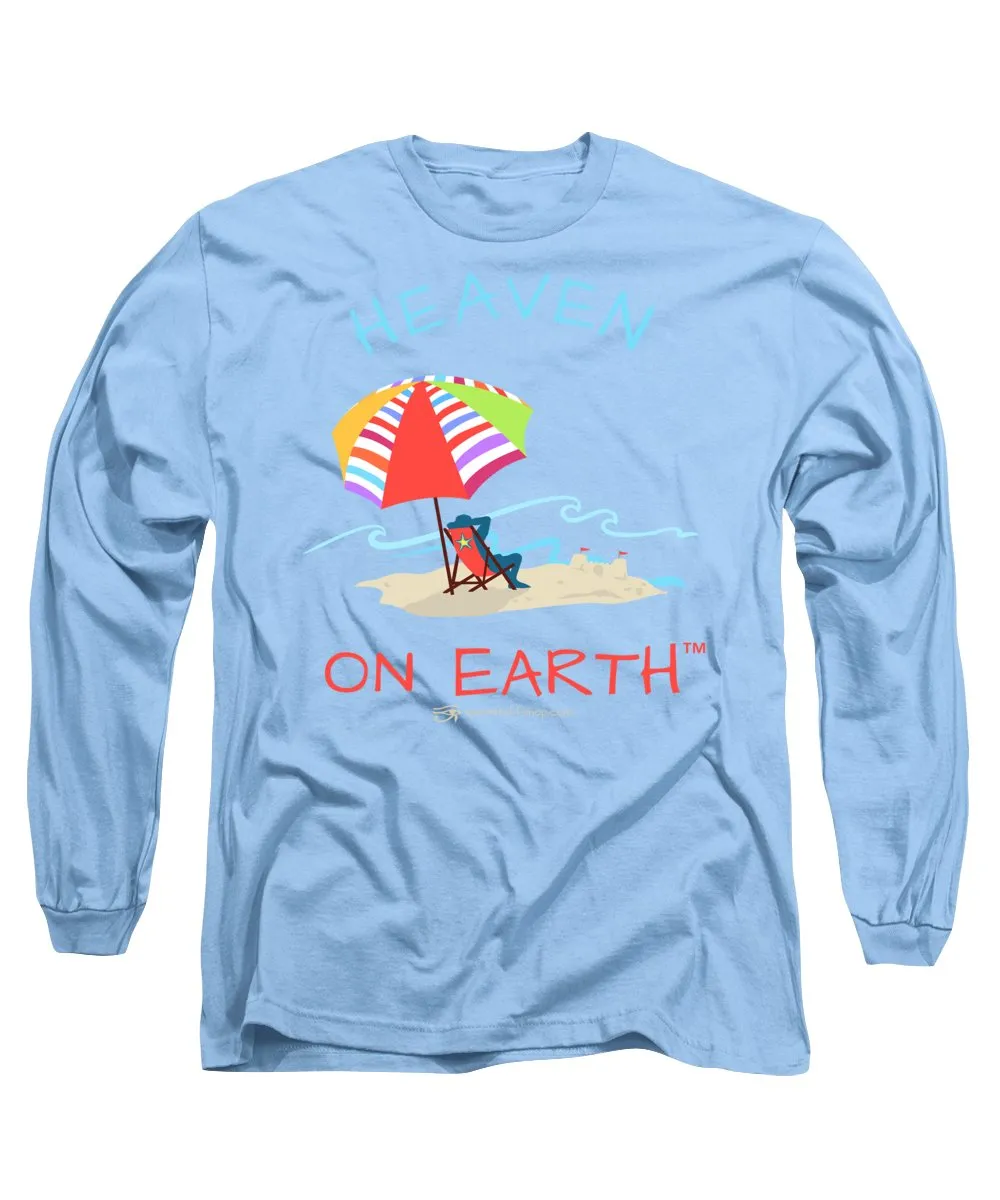 Beach Time Heaven On Earth - Long Sleeve T-Shirt