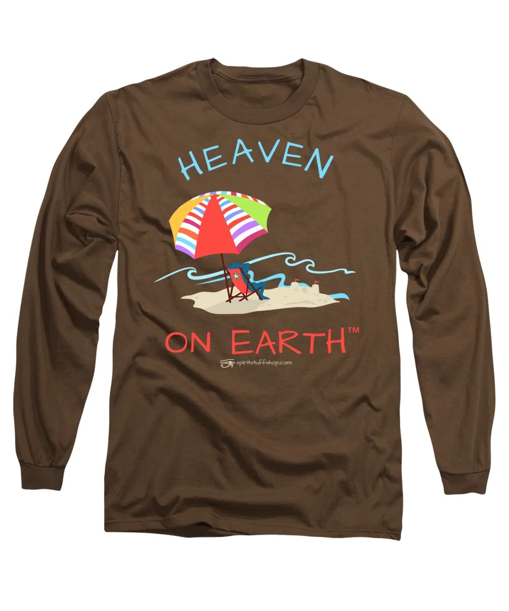 Beach Time Heaven On Earth - Long Sleeve T-Shirt