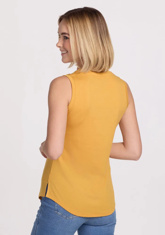 Bella Tunic Top - Marigold