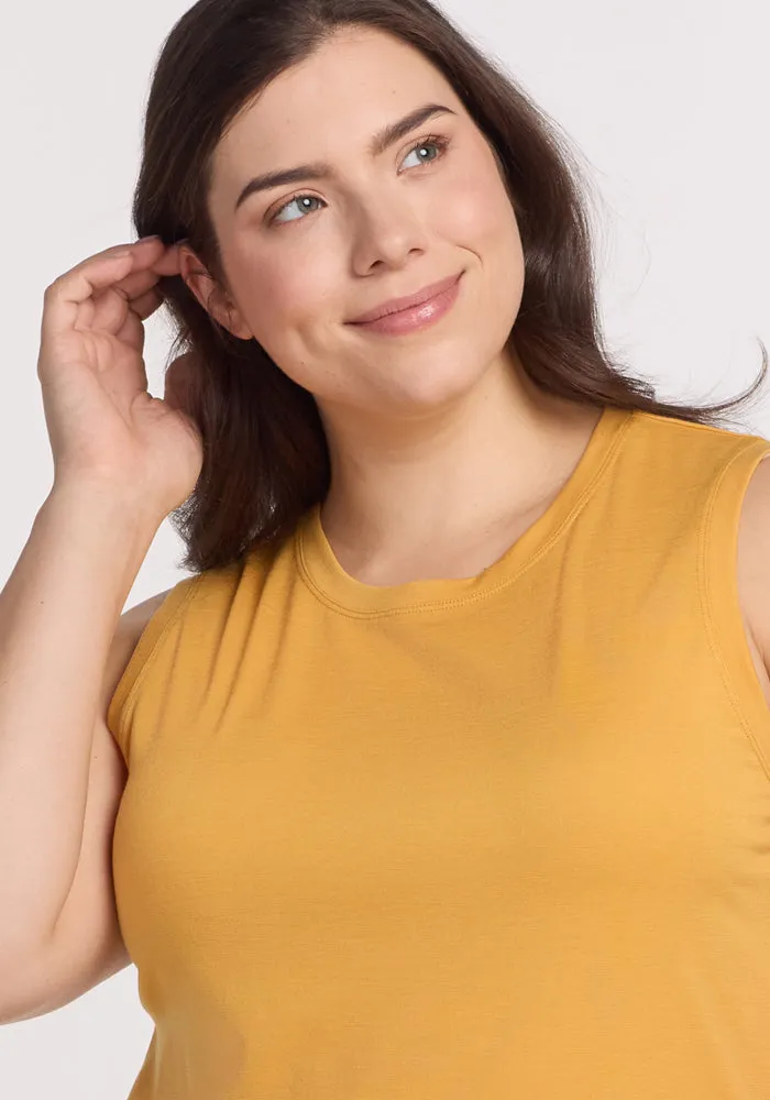 Bella Tunic Top - Marigold