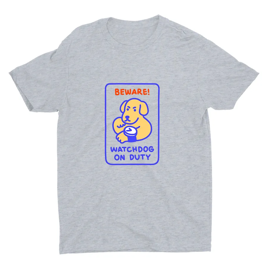 Beware! Watchdogs on Duty Cotton Tee