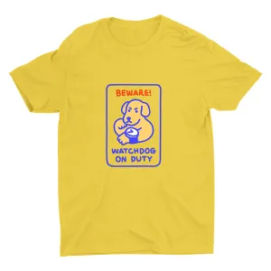 Beware! Watchdogs on Duty Cotton Tee