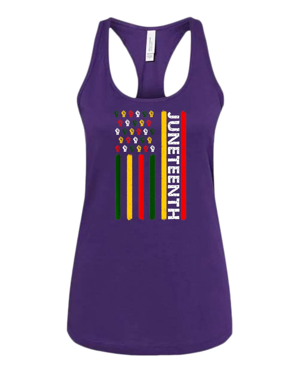 Black power juneteenth tank top