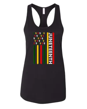 Black power juneteenth tank top
