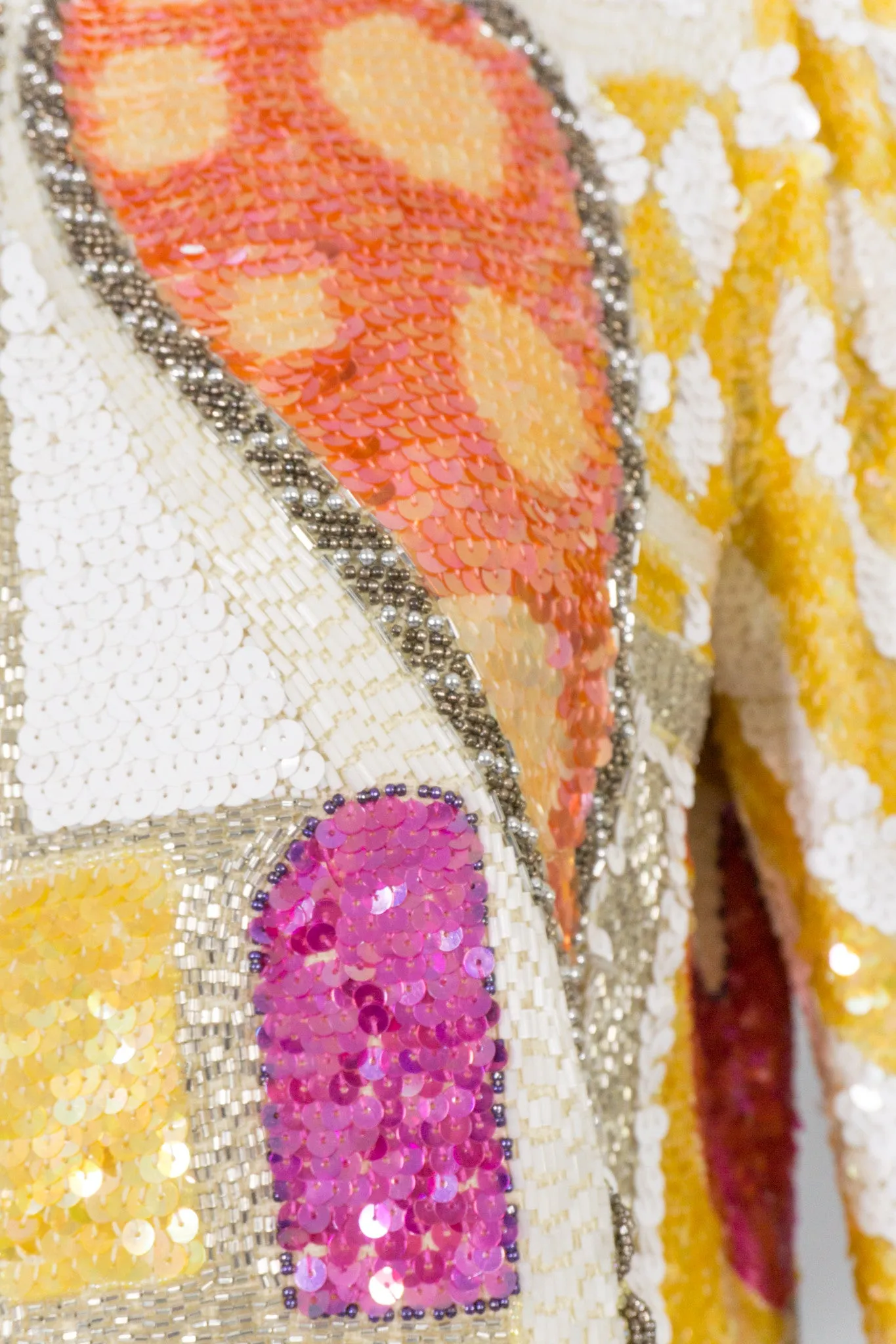 Black Tie Sequin Wing Jacket