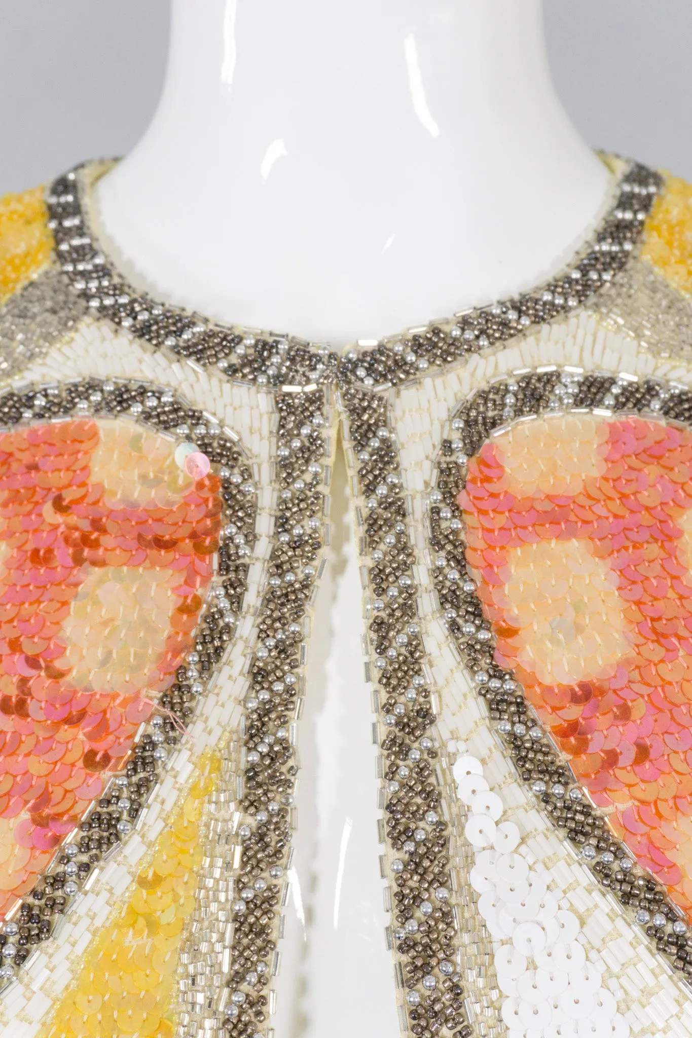 Black Tie Sequin Wing Jacket