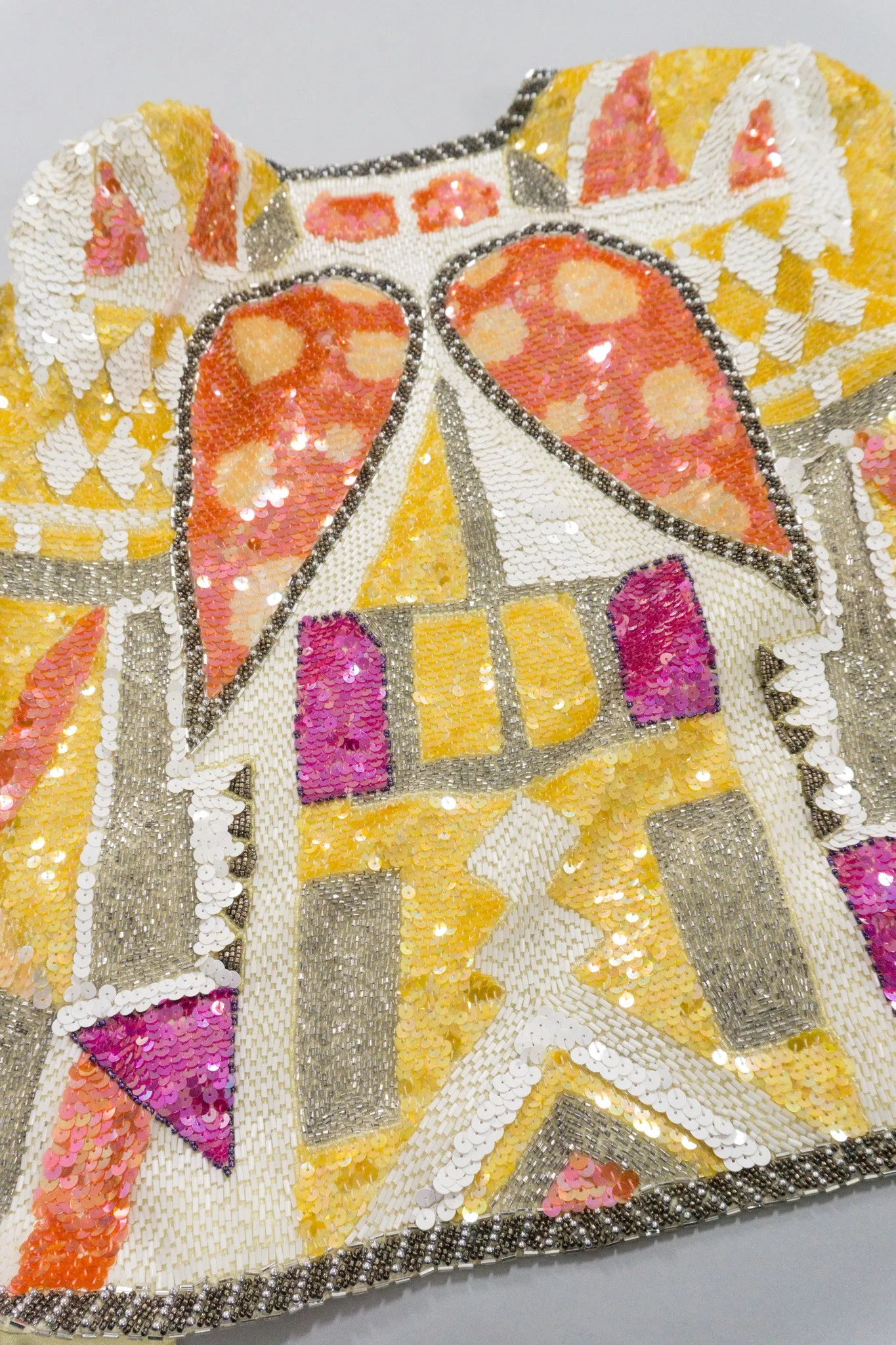 Black Tie Sequin Wing Jacket