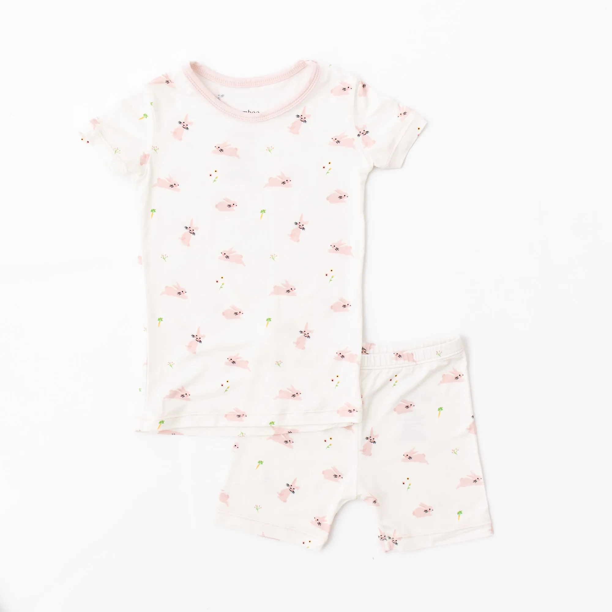 Bunny Short Sleeve Pajama Set