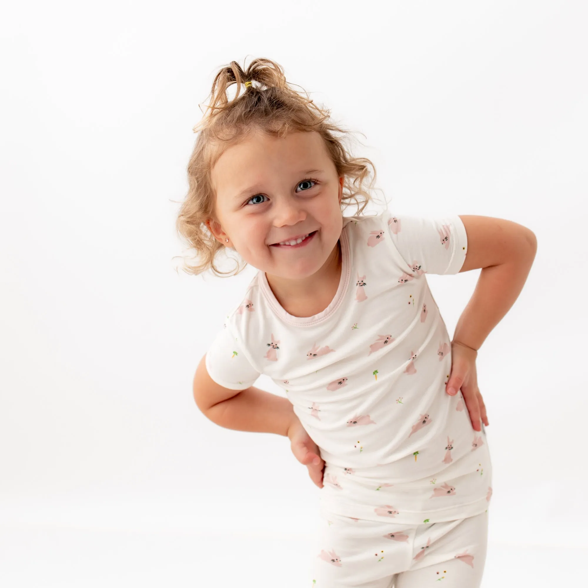 Bunny Short Sleeve Pajama Set