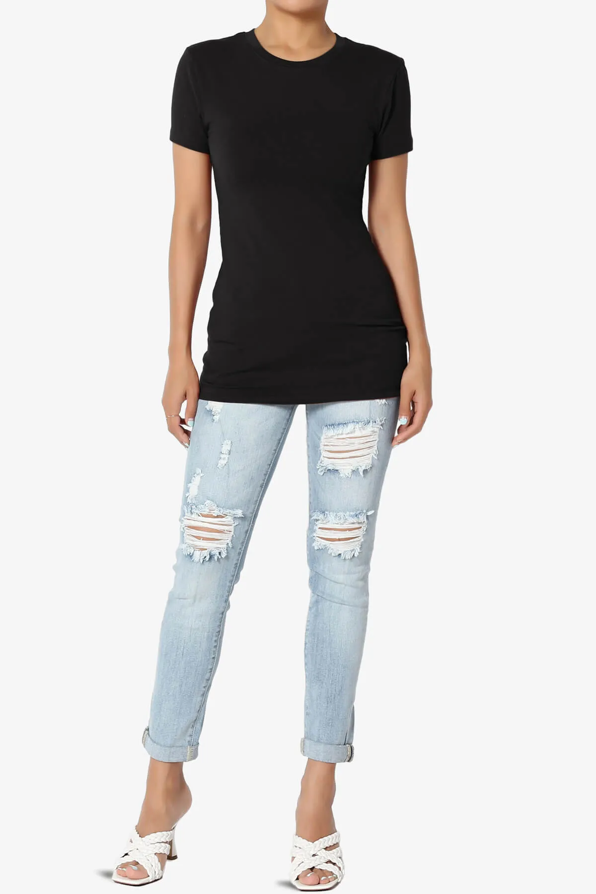 Candela Crew Neck Short Sleeve T-Shirts