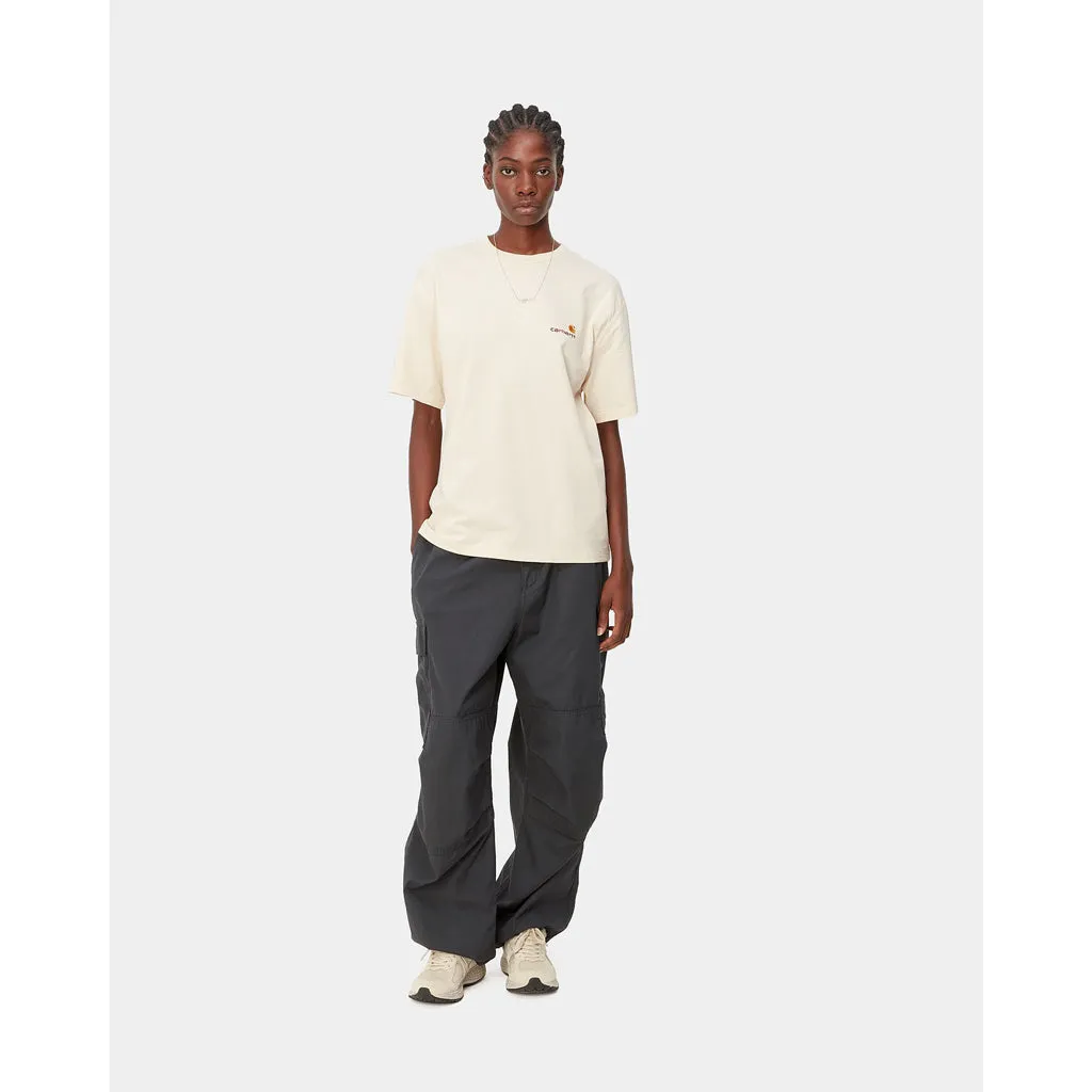 CARHARTT WIP WOMEN'S S/S AMERICAN SCRIPT TEE - NATURAL