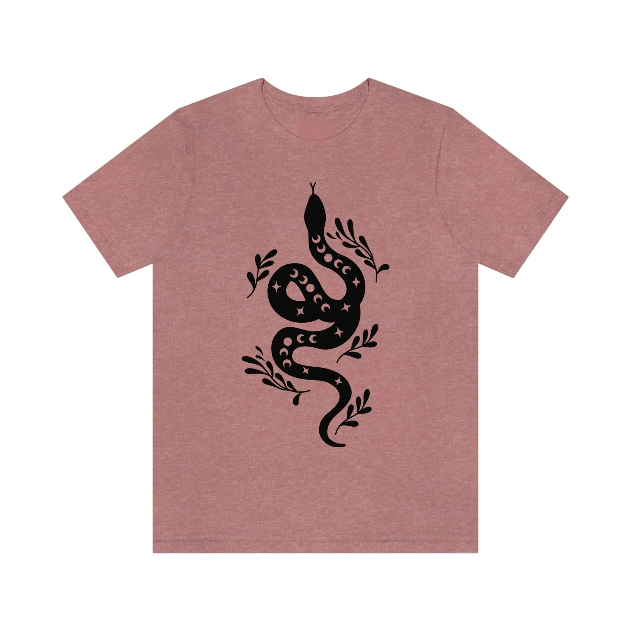 Celestial Snake Tee Shirt, Unisex Jersey Short Sleeve Tee