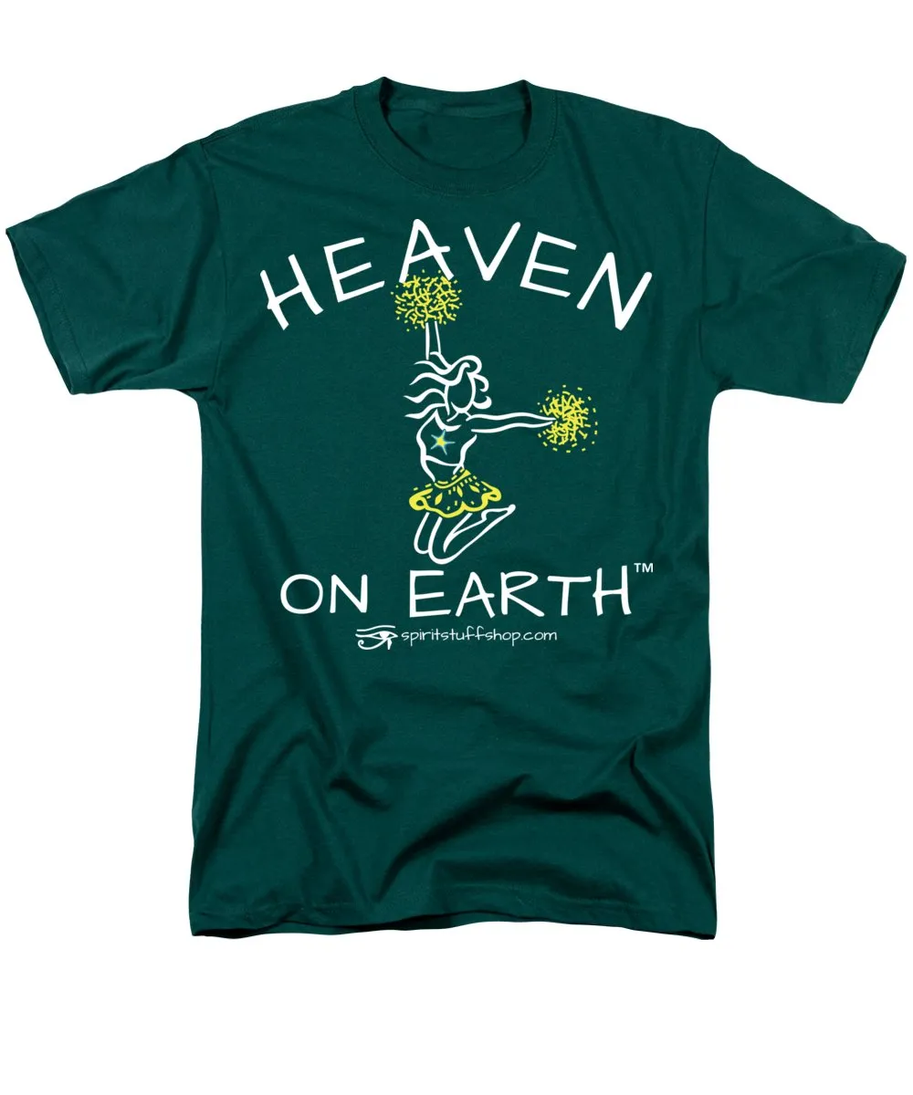 Cheerleading Heaven On Earth - Men's T-Shirt  (Regular Fit)