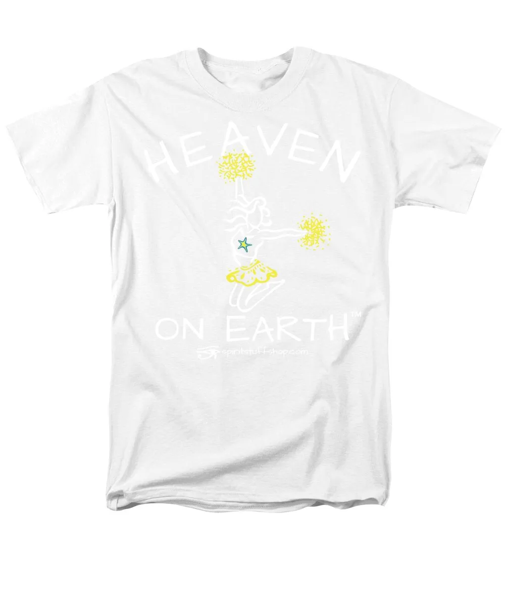 Cheerleading Heaven On Earth - Men's T-Shirt  (Regular Fit)