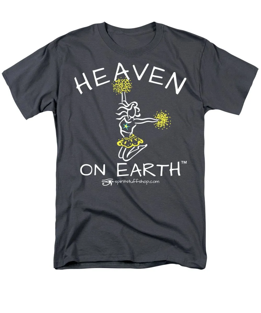 Cheerleading Heaven On Earth - Men's T-Shirt  (Regular Fit)