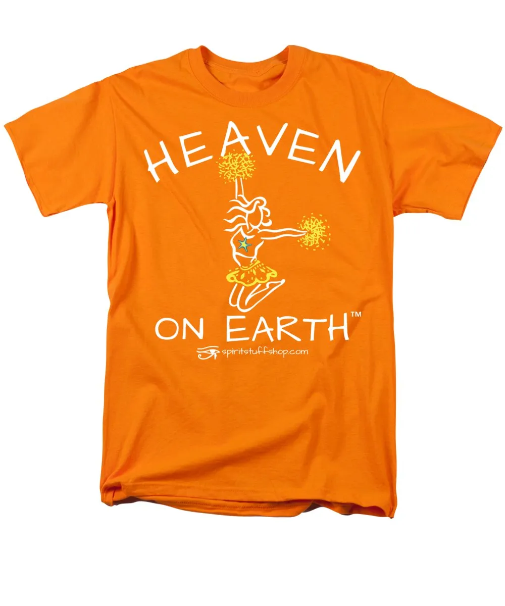 Cheerleading Heaven On Earth - Men's T-Shirt  (Regular Fit)