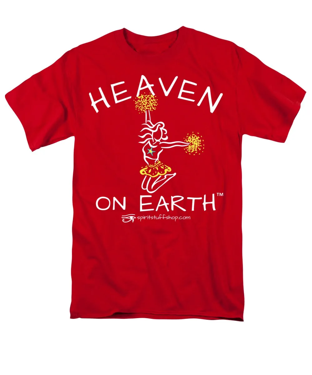 Cheerleading Heaven On Earth - Men's T-Shirt  (Regular Fit)