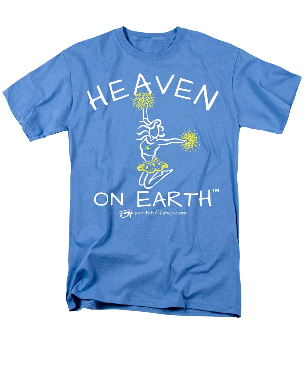 Cheerleading Heaven On Earth - Men's T-Shirt  (Regular Fit)