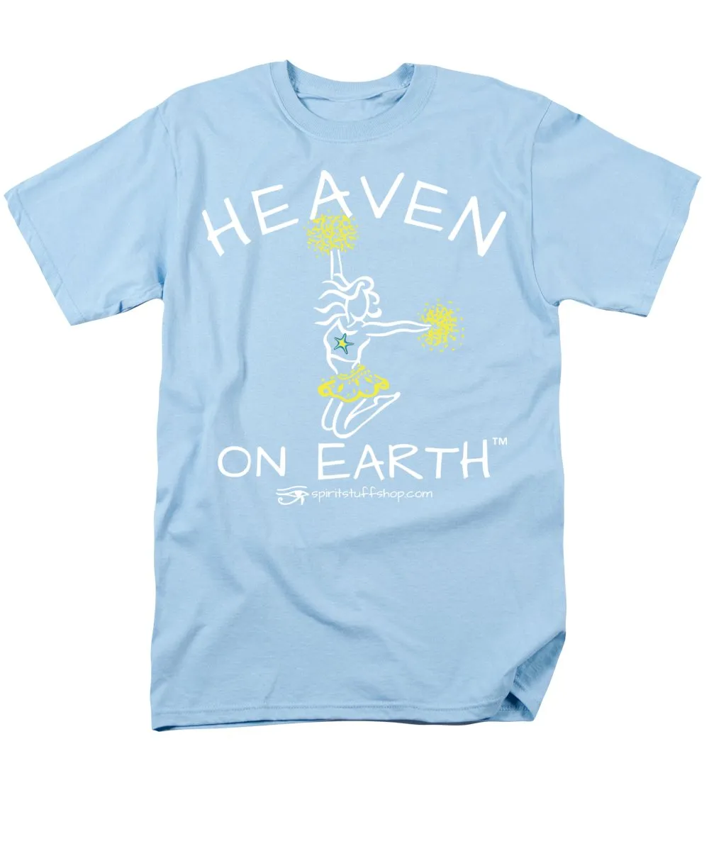 Cheerleading Heaven On Earth - Men's T-Shirt  (Regular Fit)