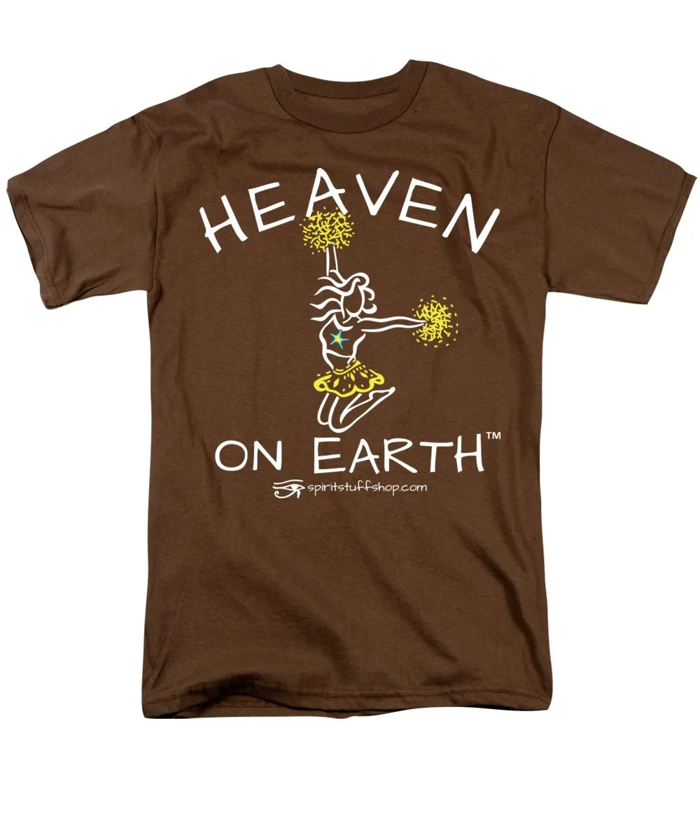 Cheerleading Heaven On Earth - Men's T-Shirt  (Regular Fit)