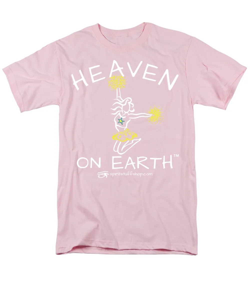 Cheerleading Heaven On Earth - Men's T-Shirt  (Regular Fit)