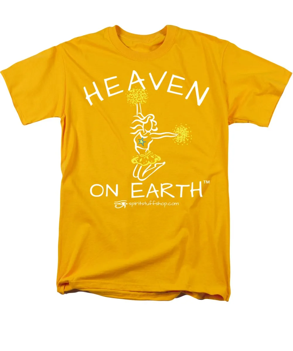 Cheerleading Heaven On Earth - Men's T-Shirt  (Regular Fit)