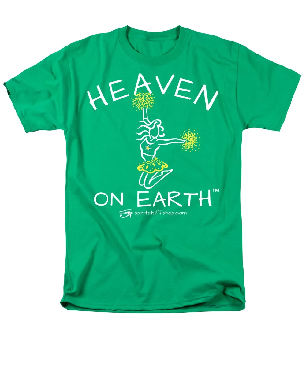 Cheerleading Heaven On Earth - Men's T-Shirt  (Regular Fit)