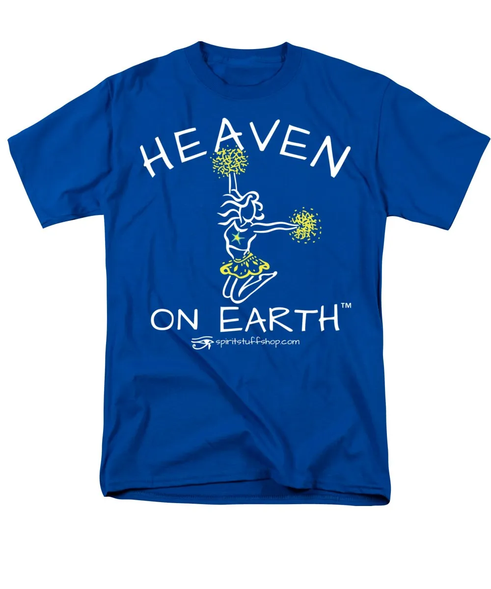 Cheerleading Heaven On Earth - Men's T-Shirt  (Regular Fit)