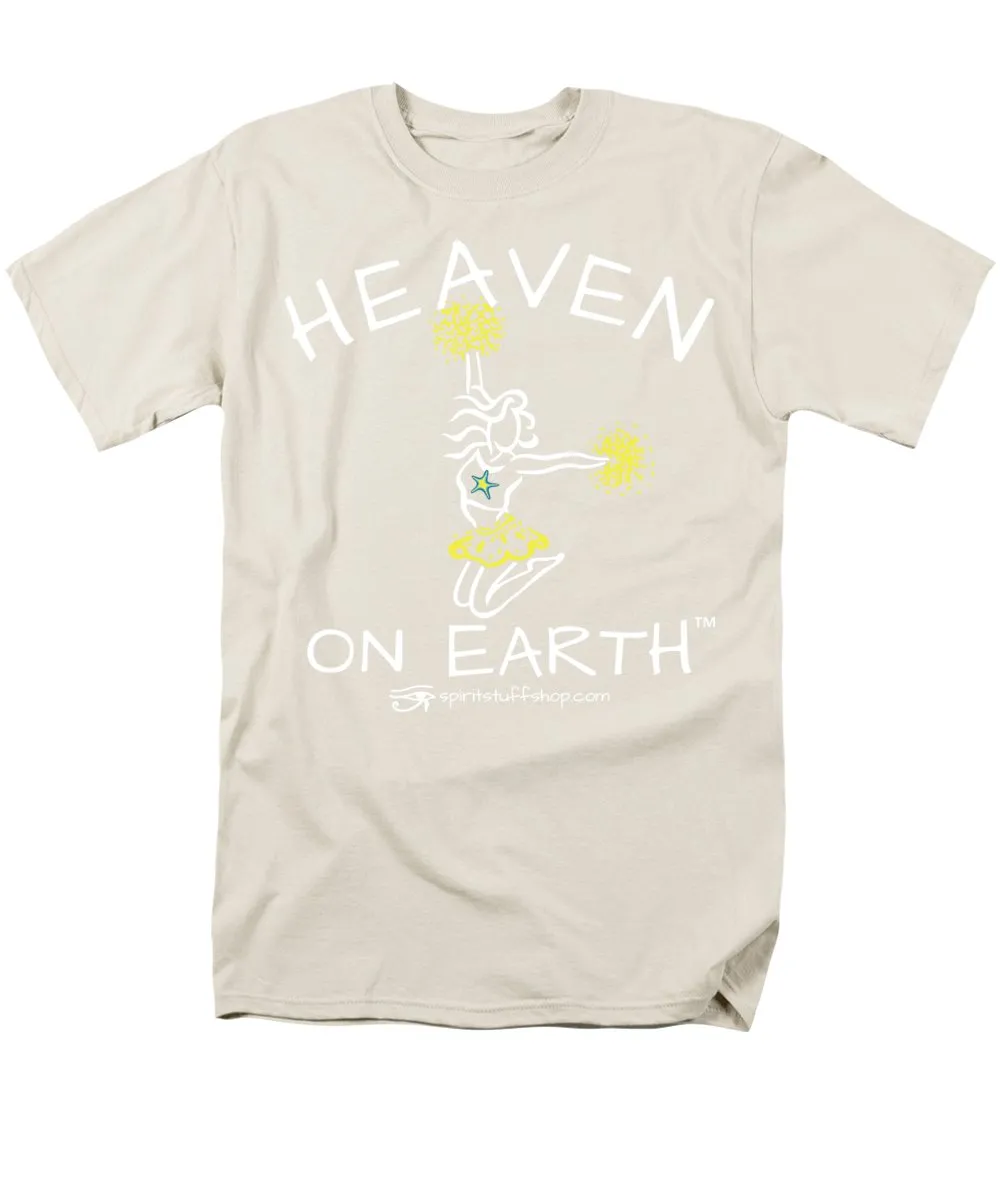 Cheerleading Heaven On Earth - Men's T-Shirt  (Regular Fit)