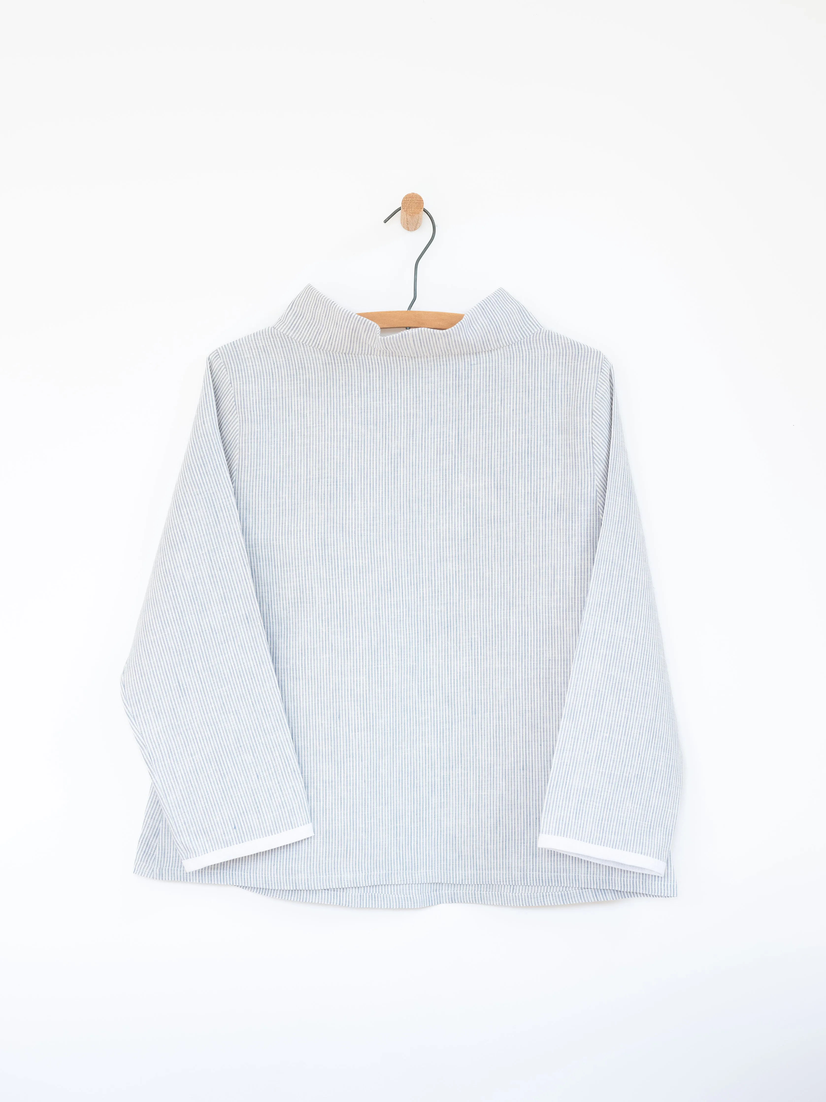 Circle Shirt in Linen