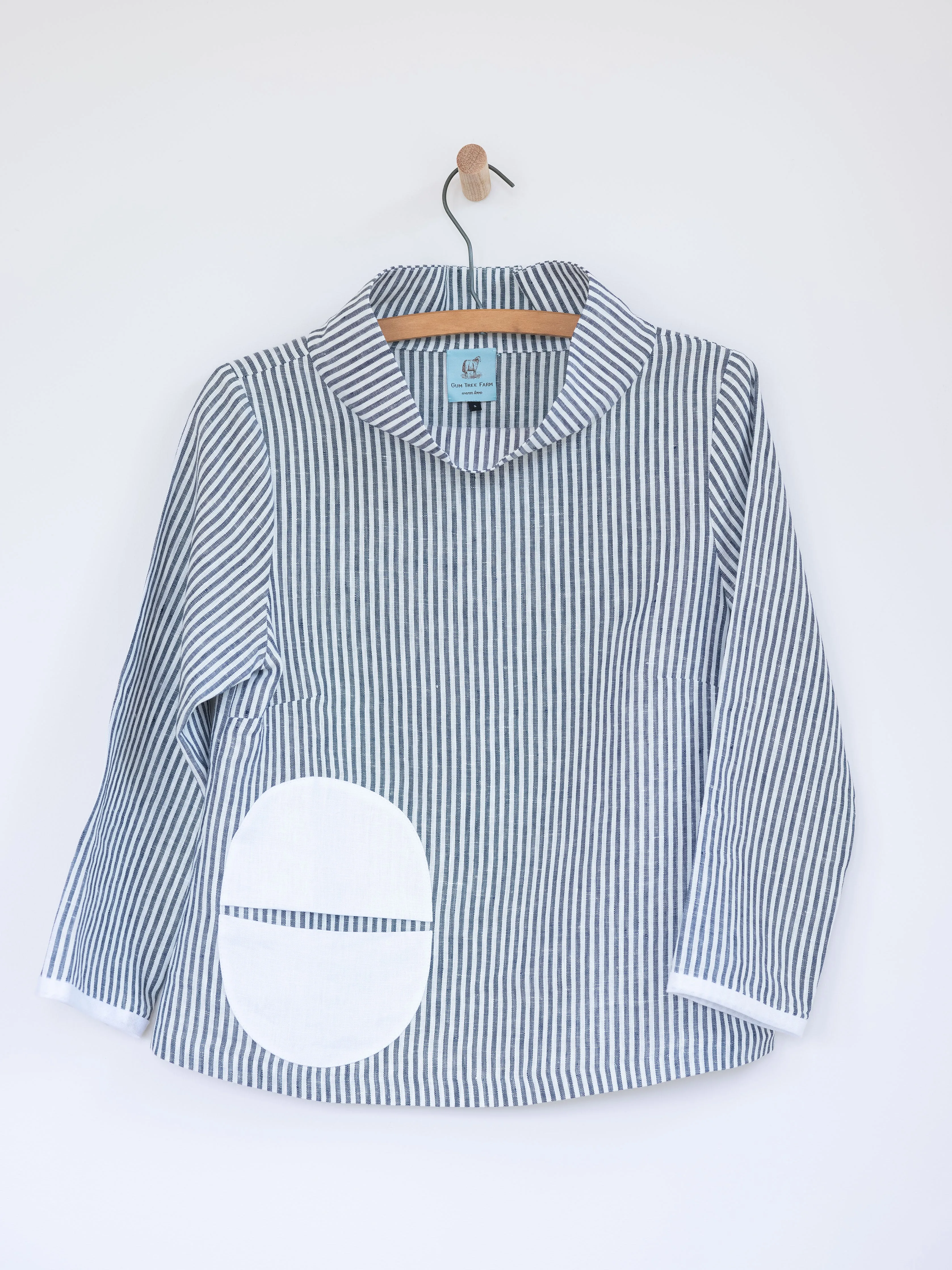 Circle Shirt in Linen