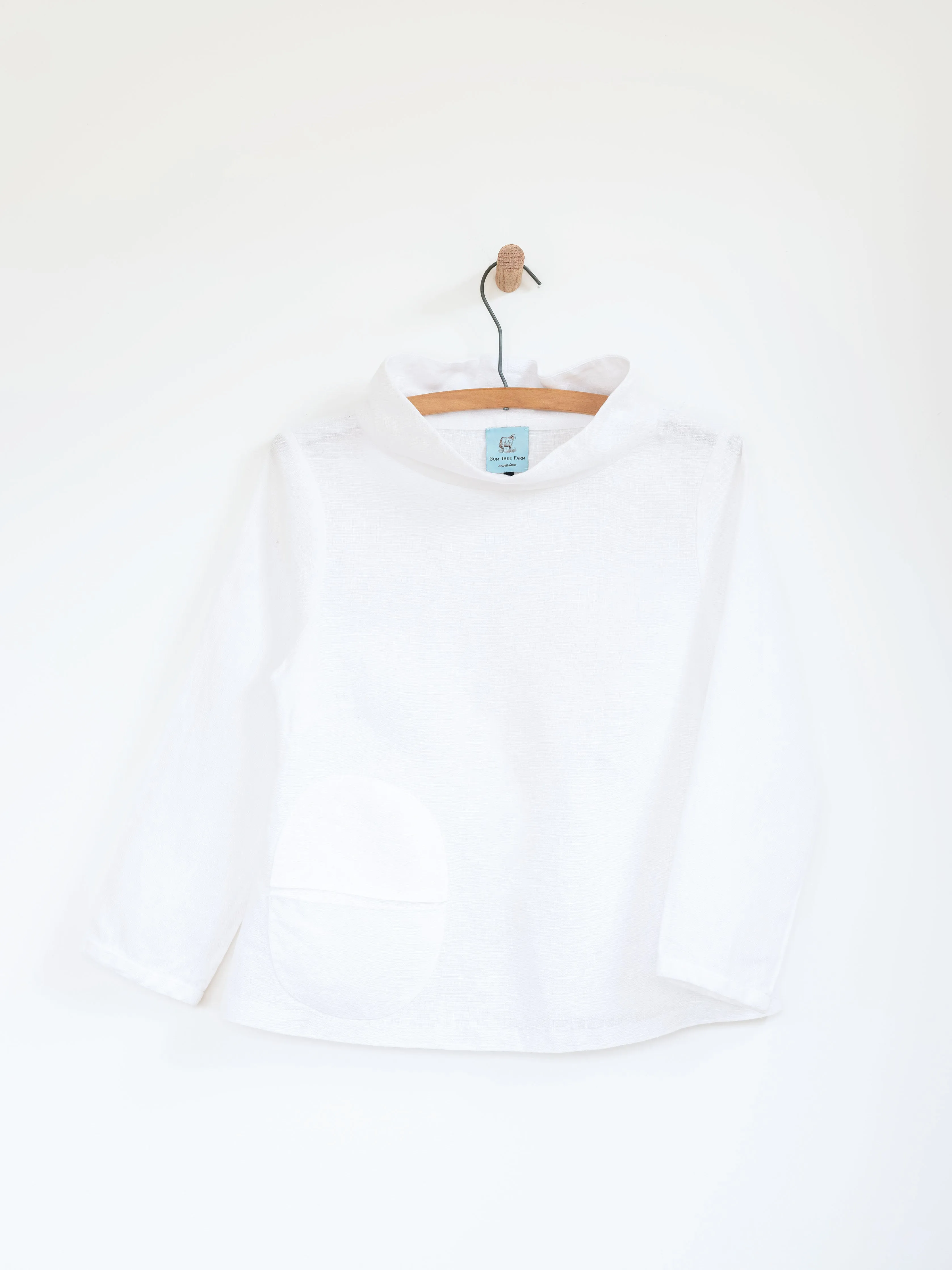 Circle Shirt in Linen