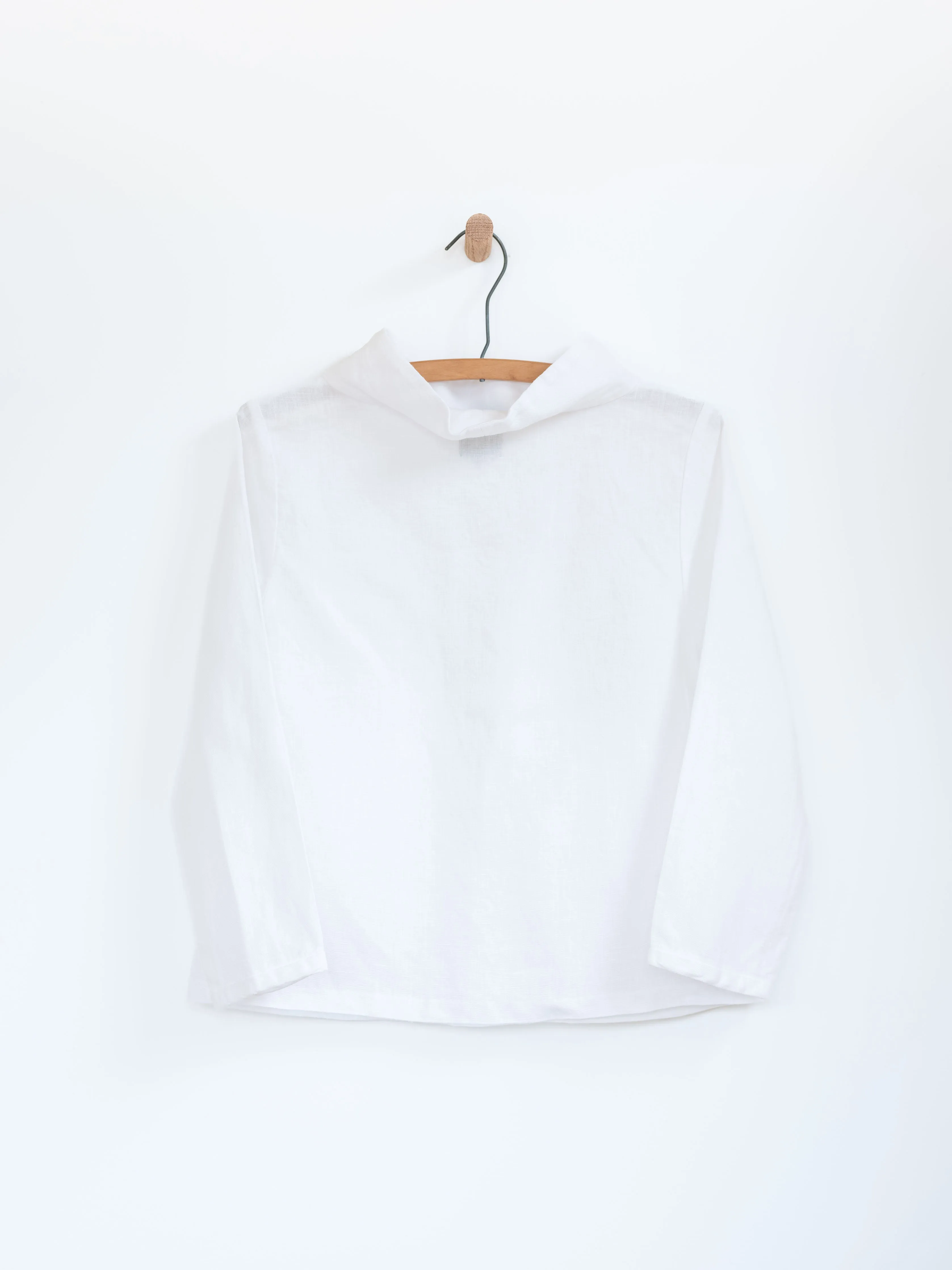 Circle Shirt in Linen